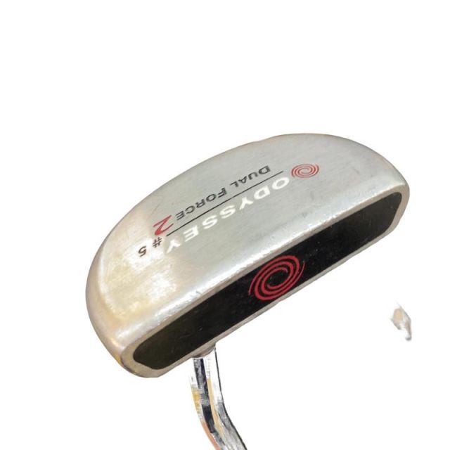 【中古】 オデッセイ DUAL FORCE 2 #5 33インチ パター PT スチール (フレックスその他) メンズ 男性用 右利き 右用 Dランク ゴルフクラブ