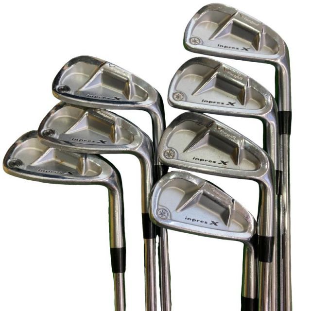 【中古】 ヤマハ inpres X V FORGED(2009) 8S アイアンセット IR NS PRO 950GH (フレックスS) メンズ 男性用 右利き 右用 Cランク ゴルフクラブ