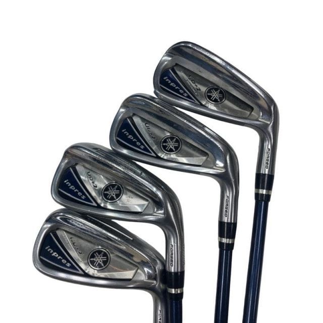 【中古】 ヤマハ inpres UD+2(2019) 4S アイアンセット IR MX-519i (フレックスSR) メンズ 男性用 右利き 右用 Cランク ゴルフクラブ 28,244円