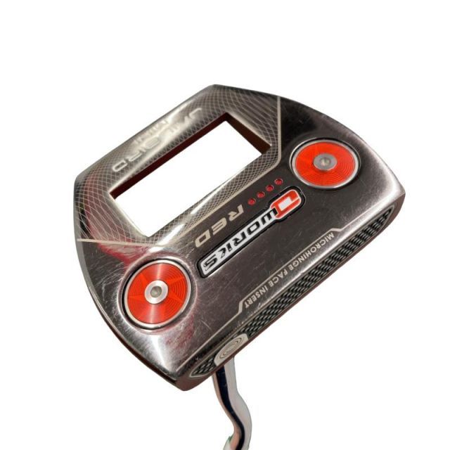 【中古】 オデッセイ O WORKS RED JAILBIRD MINI 34インチ パター PT スチール (フレックスその他) メンズ 男性用 右利き 右用 Cランク ゴルフクラブ