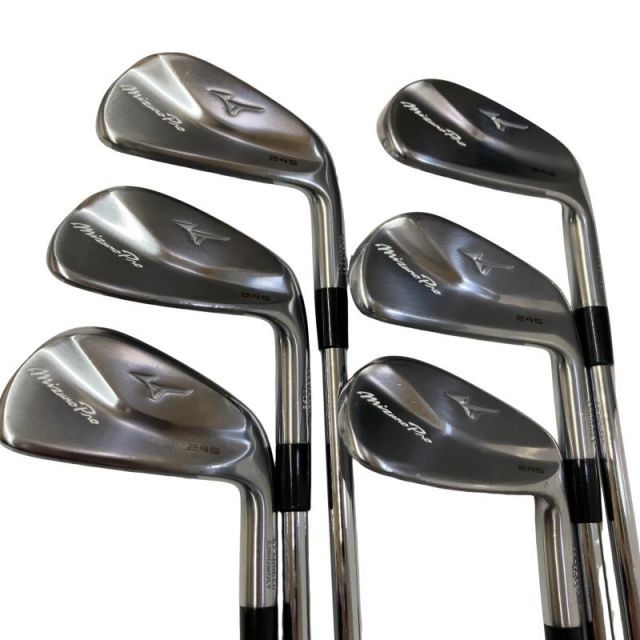 【中古】 ミズノ Mizuno Pro 245 6S アイアンセット IR NS PRO MODUS3 TOUR105 (フレックスS) メンズ 男性用 右利き 右用 Cランク ゴルフクラブ