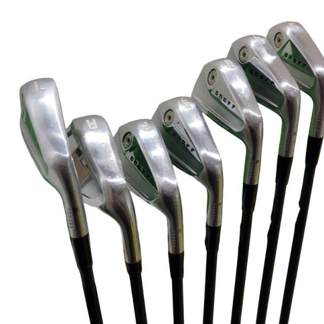ダイワ グローブライド ONOFF FORGED.CB247 アイアンセット 中古】 ダイワ(グローブライド) ONOFF FORGED(2024) KURO 7S アイアン
