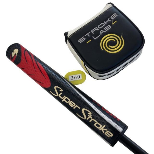 中古】 オデッセイ STROKE LAB BLACK TEN 34インチ レフティ パター PT