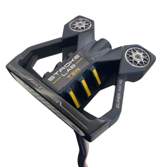 中古】 オデッセイ STROKE LAB BLACK TEN 34インチ レフティ パター PT