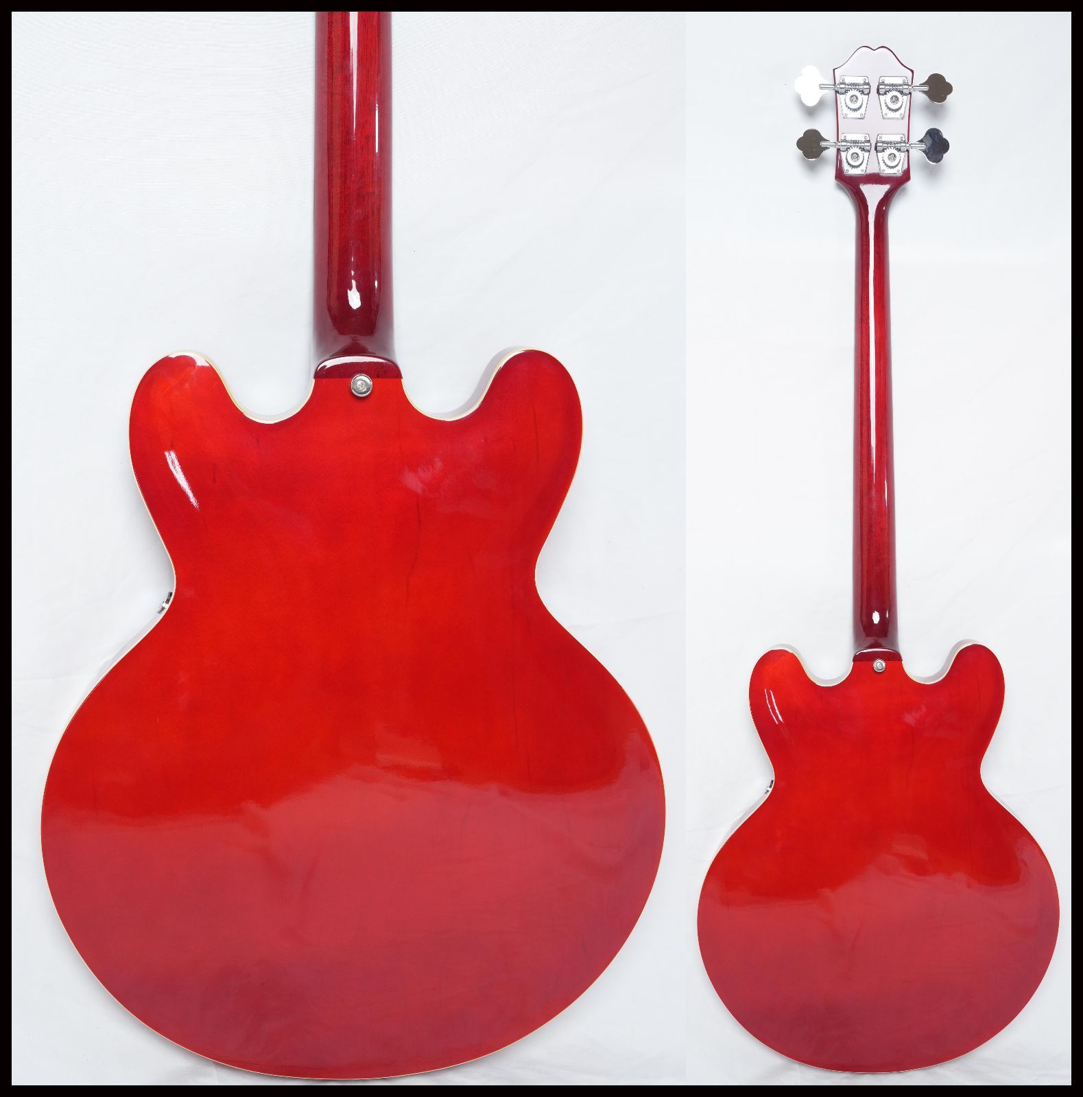 ☆Epiphone by Gibson RIVOLI BASS CH セミアコベース 美品 1999年製