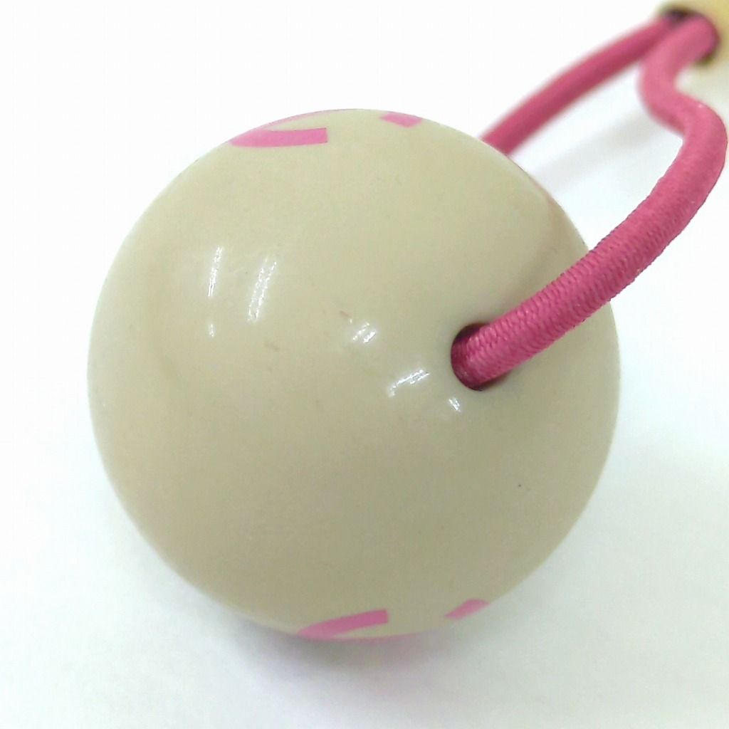 ヘアゴム ピンクベージュ 約3.5cm シャネル ヘア アクセサリー ヘアゴム ベージュ ピンク - メルカリ