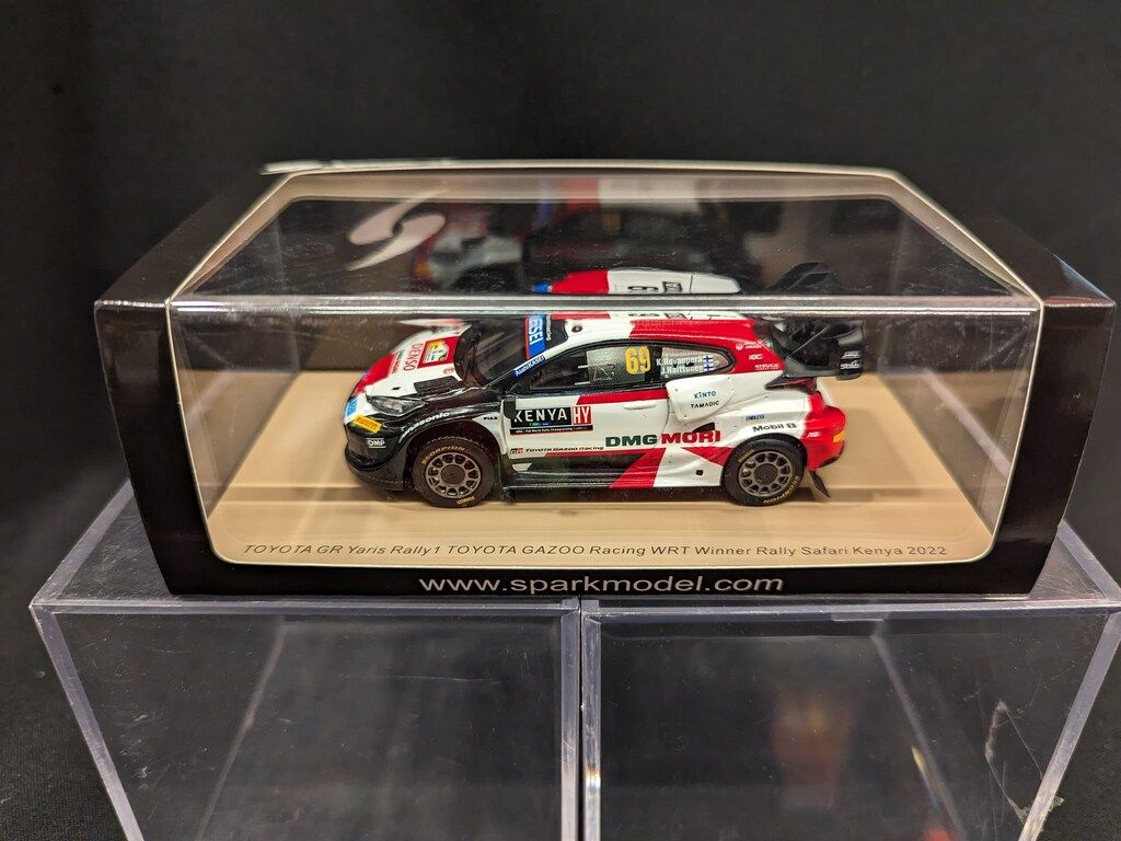 Spark model 1/43 TOYOTA GR Yaris Rally1 No.69 TOYOTA GAZOO Racing