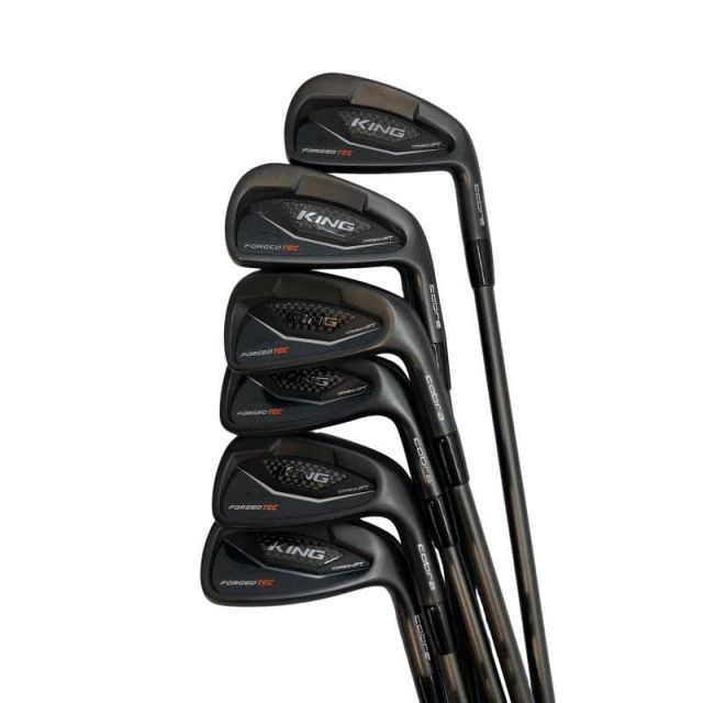 【中古】 コブラ KING FORGED TEC BLACK 8S USA アイアンセット IR recoil 780 ES (フレックスR) メンズ 男性用 右利き 右用 Bランク ゴルフクラブ