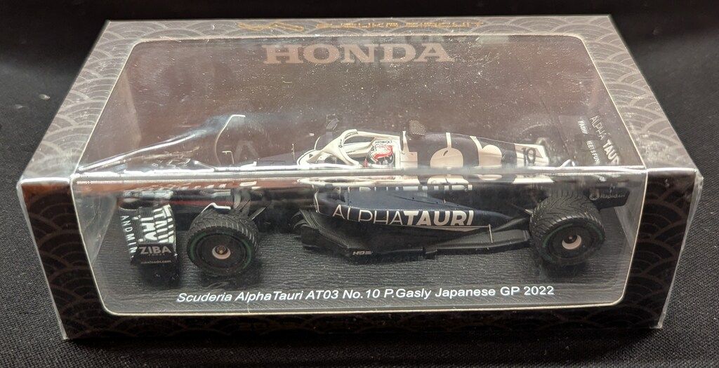 Spark model 1/43 Scuderia AlphaTauri AT03 No.10 P.Gasly Japanese GP 2022