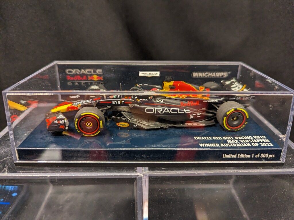 PMA 1/43 MINICHAMPS オラクル レッド ブル レーシング RB19 マックス・フェルスタッペン オーストラリアGP 2023 ウィナー