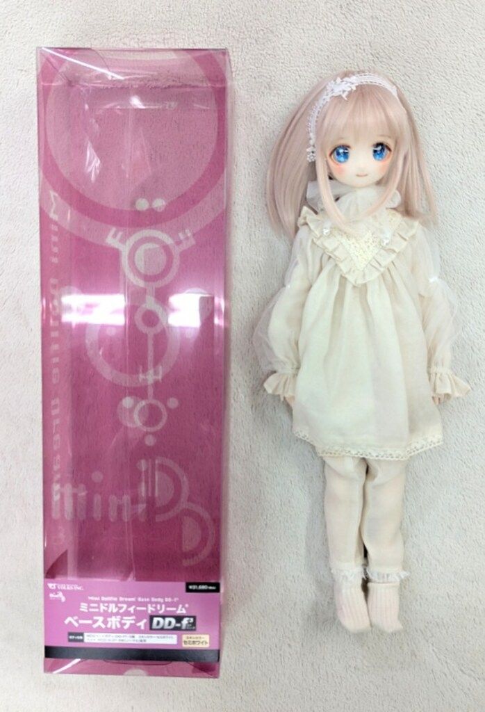 ボークス DWCヘッド#01 セミホワイト カスタムメイク済みヘッド MDDベースボディ(DD-f3)