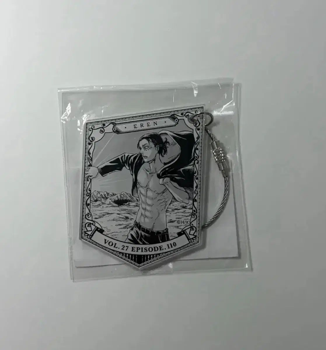 進撃の巨人 エレン 誕生日 限定 アークス アクリル 原画 キーホルダー