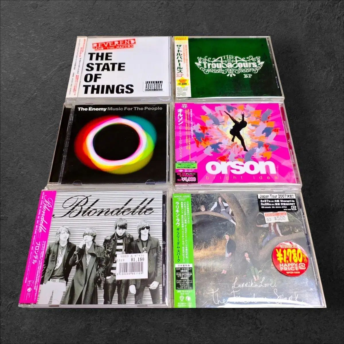 2000 対 イギリス インディーバンド ポストパンク ガレージロック リバイバル 6 種 CD