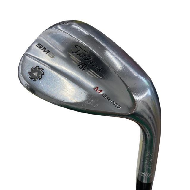 【中古】 タイトリスト VOKEY SPIN MILLED SM6 ツアークロム 58°/08°M ウェッジ WG NS PRO 950GH (フレックスS) メンズ 男性用 右利き 右用 Cランク ゴルフクラブ