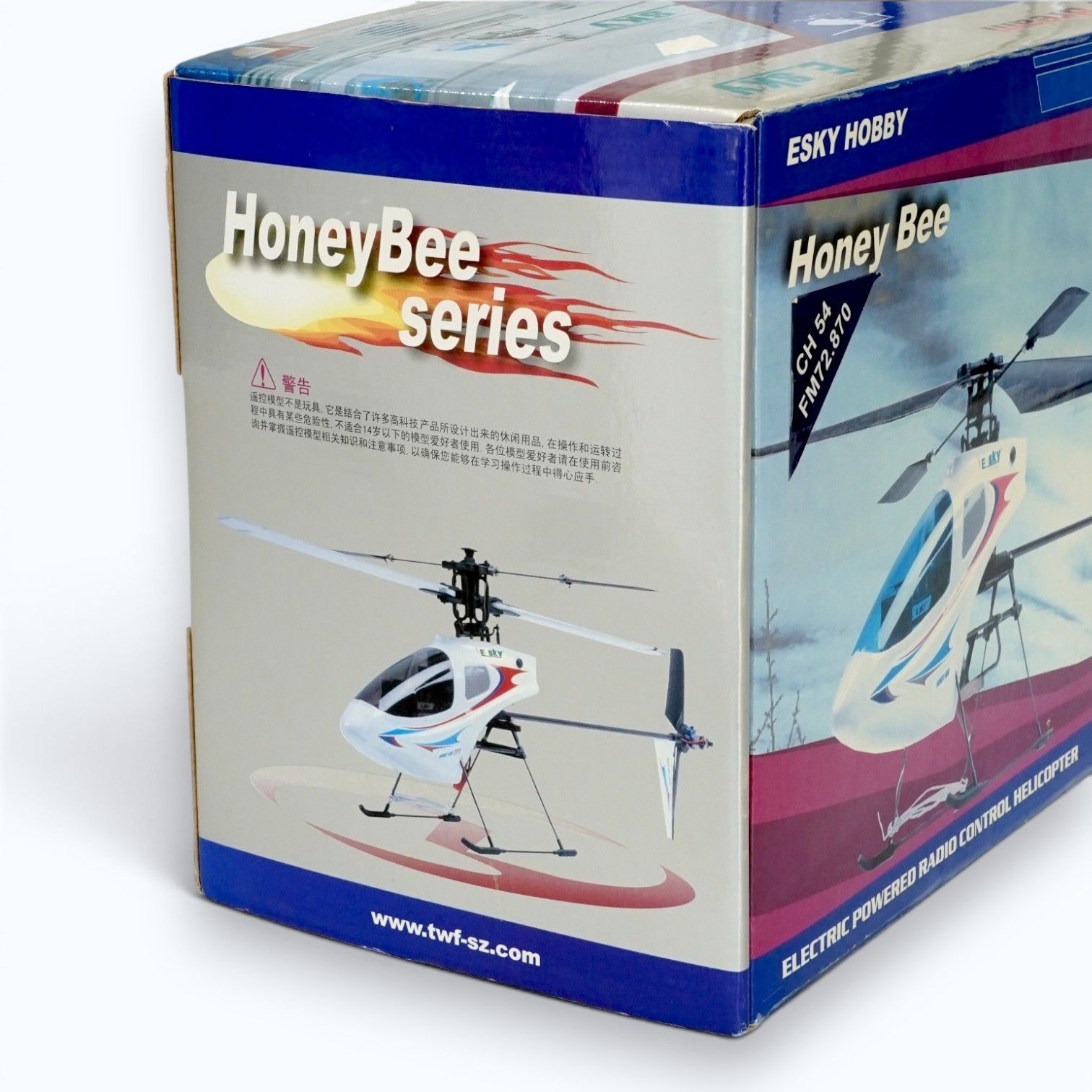 E-SKY Honey Bee ラジコンヘリ RTF 72MHz 箱付き 動作未確認 ジャンク