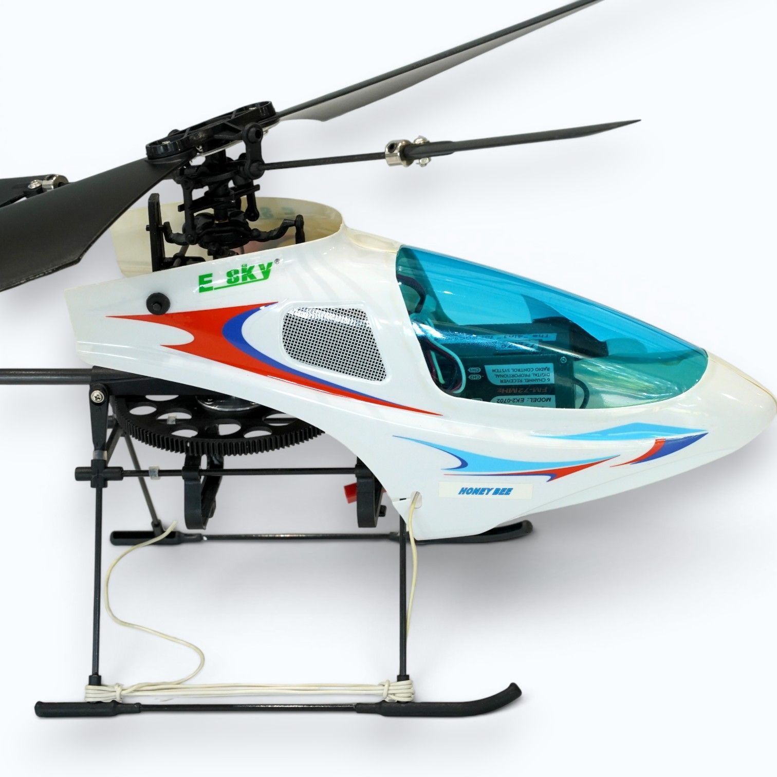 honeybee　E-SKY ラジコンヘリコプター E-SKY Honey Bee ラジコンヘリ RTF 72MHz 箱付き 動作未確認 ジャンク
