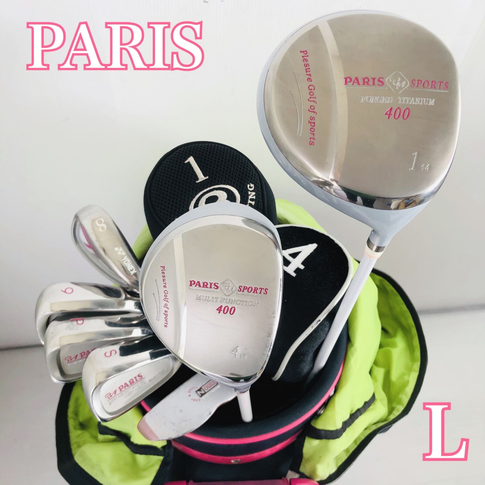 レディース PARIS パリス YONEX ヨネックス ゴルフクラブセット ゴルフ 