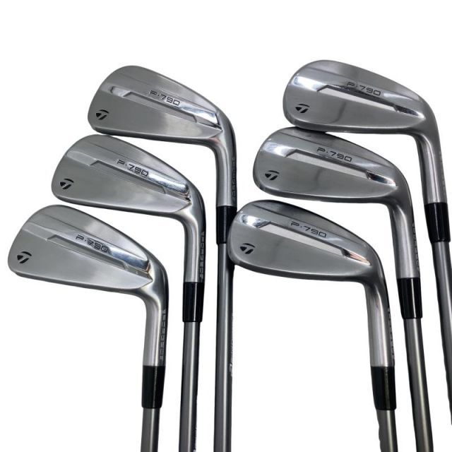 【中古】 テーラーメイド Taylor Made P・790(2025) 6S アイアンセット IR 純正特注シャフト (フレックスS) メンズ 男性用 右利き 右用 Cランク ゴルフクラブ