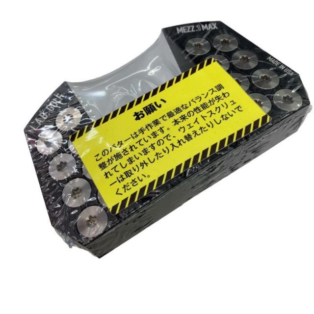 【中古】 L.A.B.GOLF L.A.B.GOLF Mezz.1 MAX AS INSPIRED(BLACK) 45インチ(ライ角79.5°) パター PT ACCRA×L.A.B.GOLF(ホワイトロング) (フレックスその他) メンズ 男性用 右利き 右