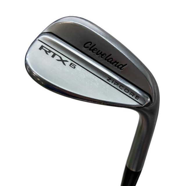【中古】 クリーブランド Cleveland RTX-6 ZIPCORE ツアーサテン 52°/10° MID ウェッジ WG 純正特注シャフト (フレックスS) メンズ 男性用 右利き 右用 Cランク ゴルフクラブ