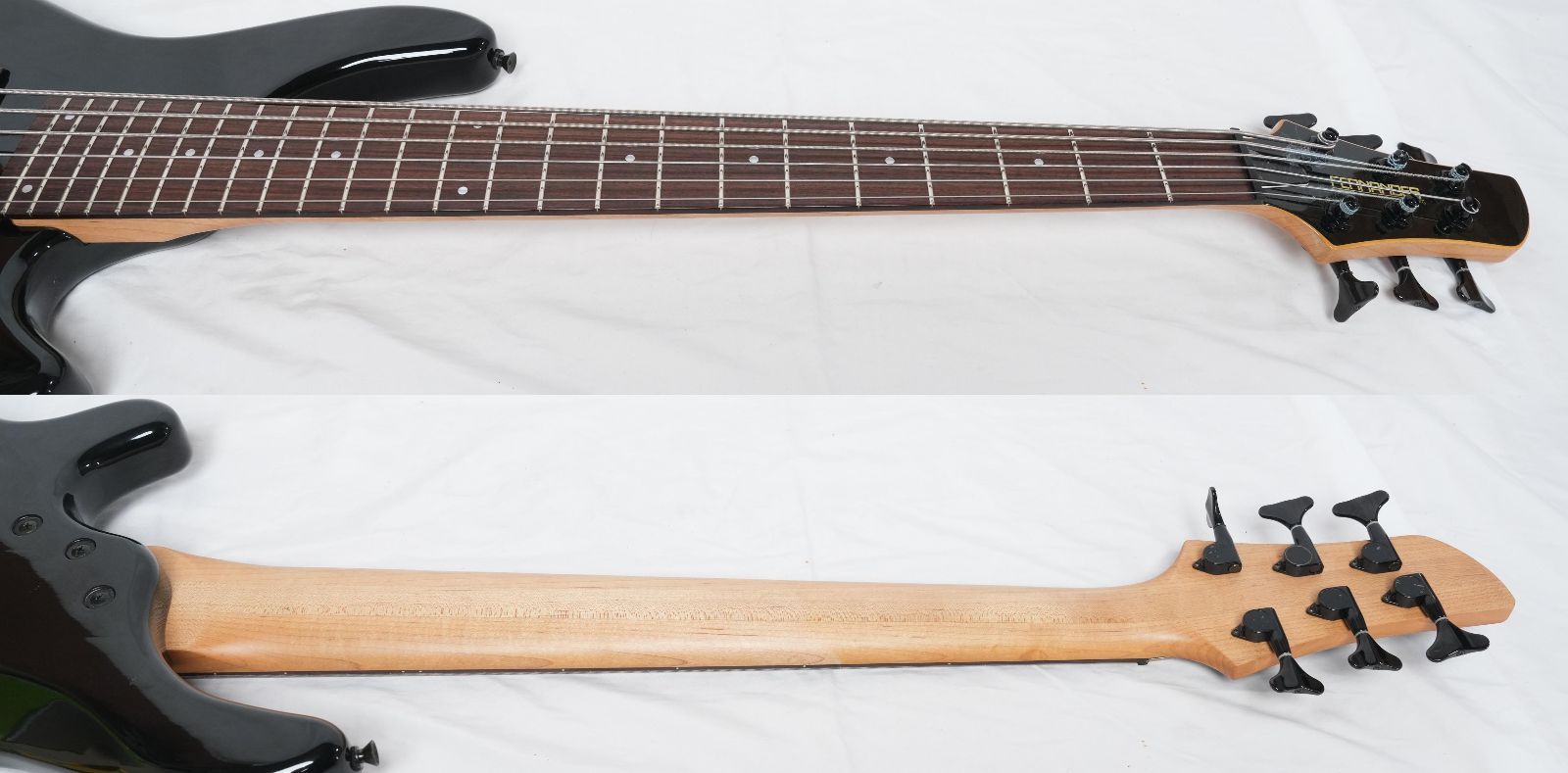 ☆FERNANDES FRB-105 BLACK 6弦ベース 90年代 日本製 美品☆ - メルカリ