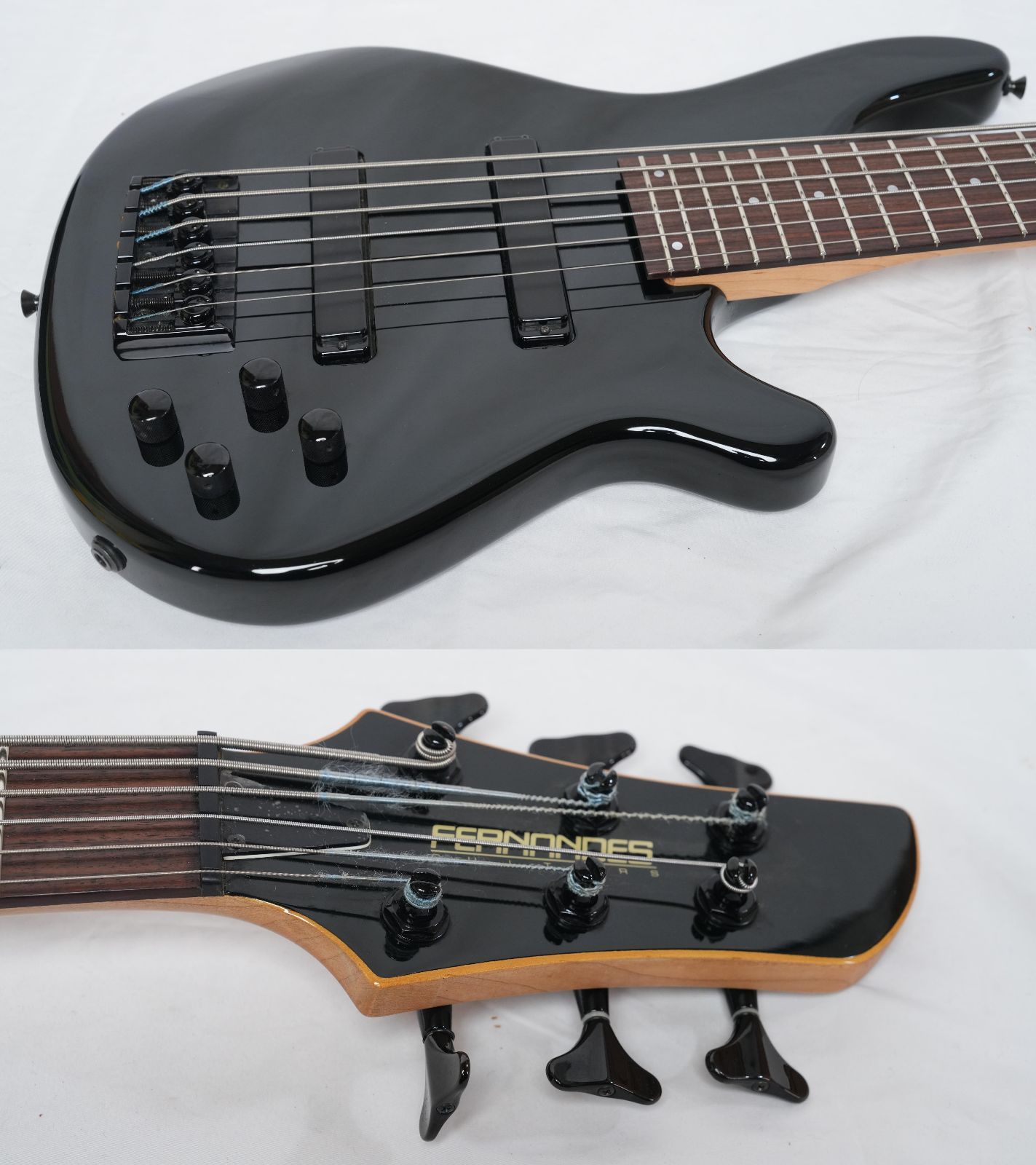 ☆FERNANDES FRB-105 BLACK 6弦ベース 90年代 日本製 美品☆ - メルカリ