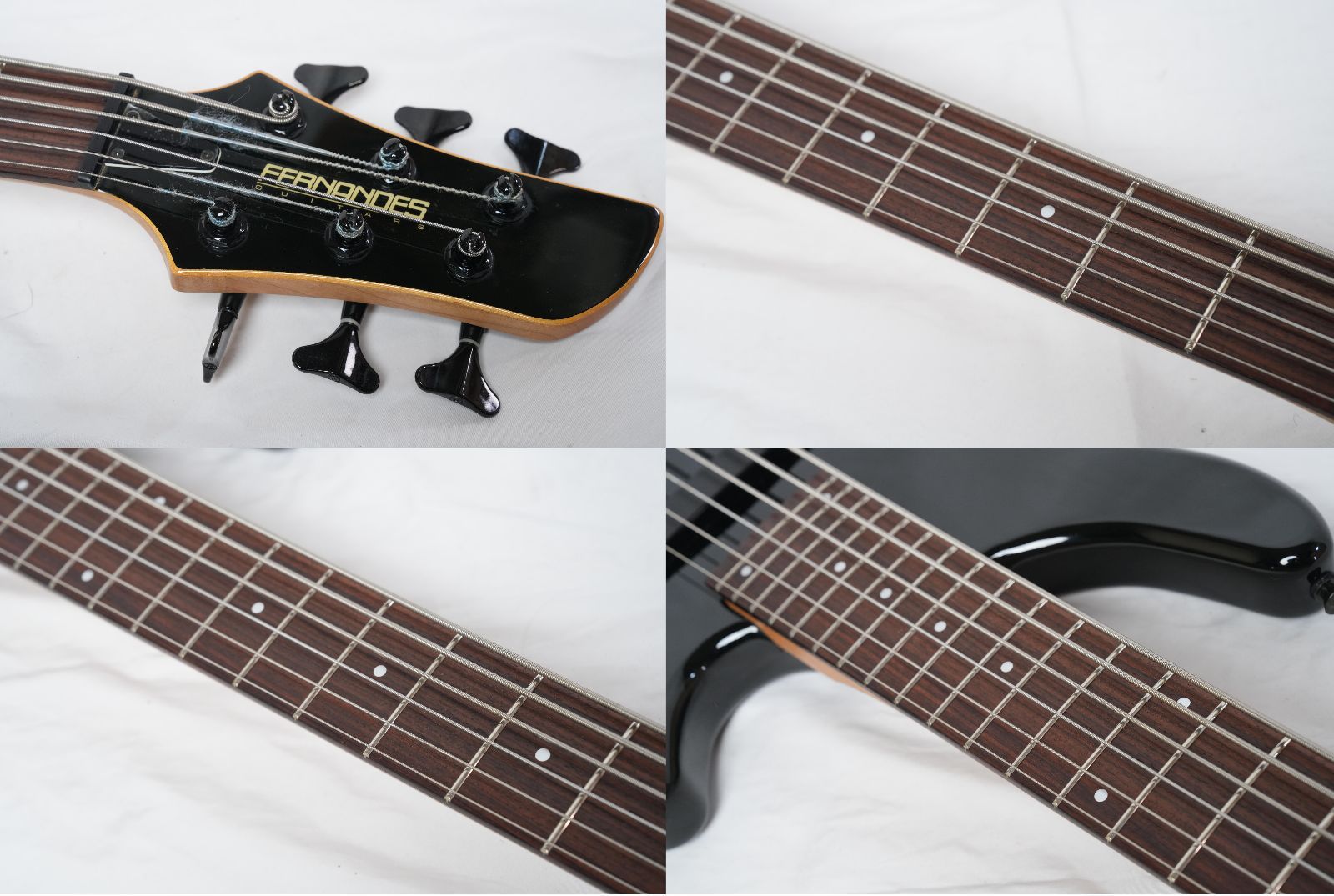 ☆FERNANDES FRB-105 BLACK 6弦ベース 90年代 日本製 美品☆ - メルカリ