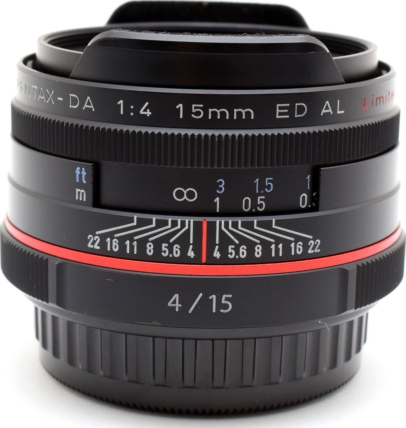 ベタ C27[7516]22☆美品☆ ペンタックス HD PENTAX-DA 15mm F4 ED AL