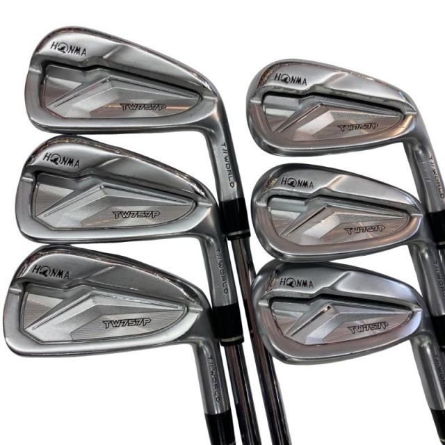 【中古】 本間ゴルフ TOUR WORLD TW757P 6S アイアンセット IR NS PRO 950GH neo (フレックスS) メンズ 男性用 右利き 右用 Cランク ゴルフクラブ