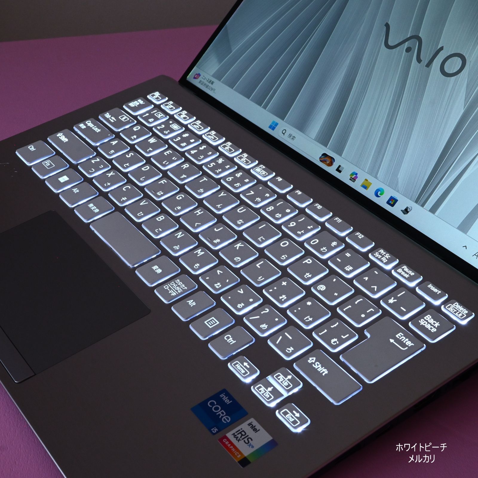 極美品 希少白 VAIO Pro PK i5 16GB 256GB 13世代 - メルカリ