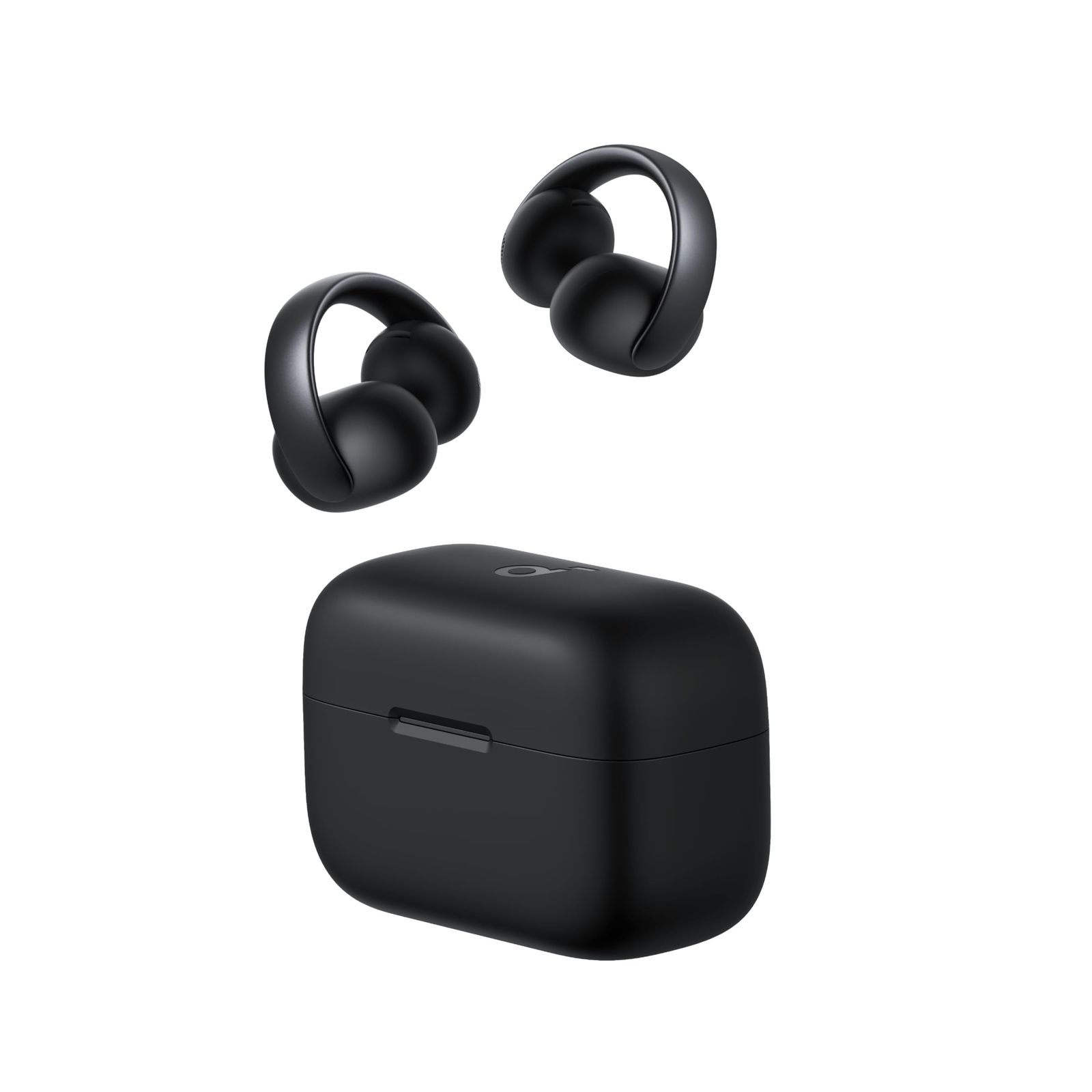 Anker Soundcore AeroClip（Bluetooth 5.4）【オープンイヤー型ワイヤレスイヤホン/イヤーカフ / IP55 防塵・防水規格 / 最大32時間再生 / マルチポイント接続】ミッドナイトブラック [ミッドナイトブラック]