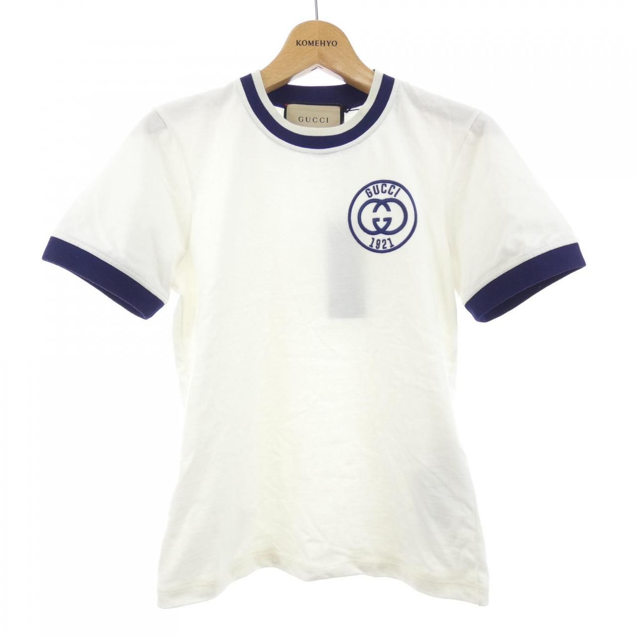 グッチ GUCCI エンブロイダリー コットンジャージー 756596 XJFV8 Tシャツ