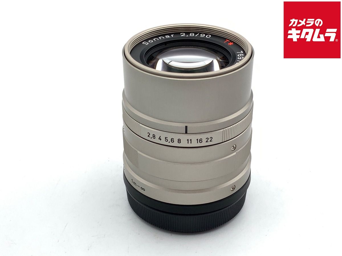 【中古】 【美品】 コンタックス ゾナー T* G 90/2.8 クローム