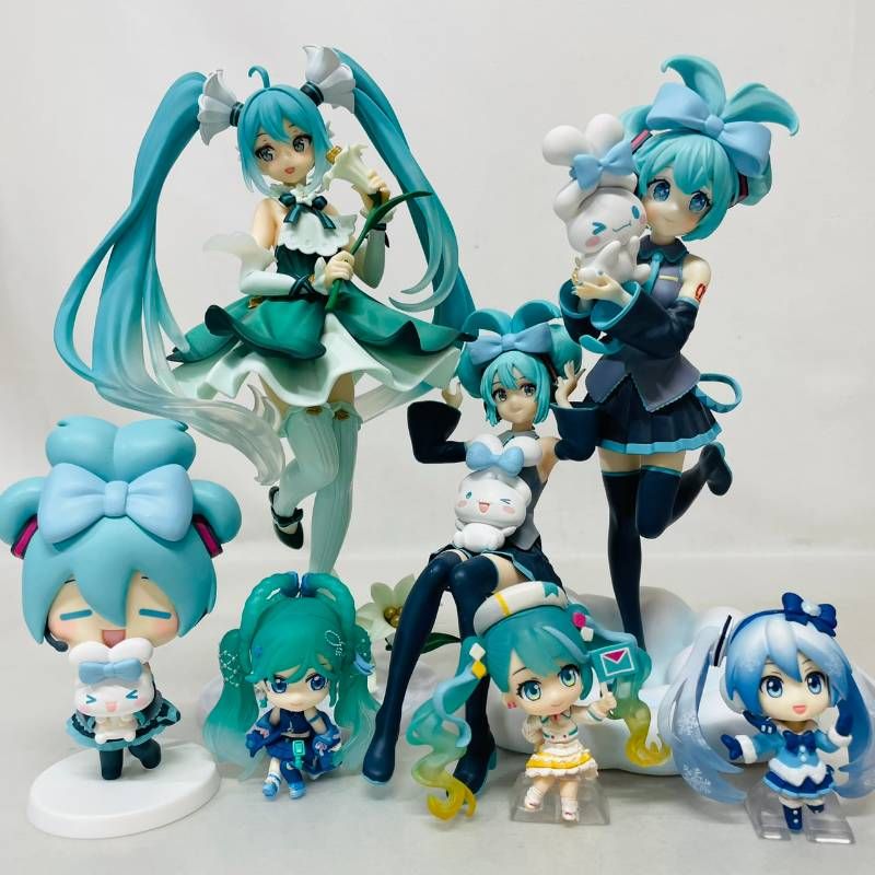 初音ミク　シナモロール　Luminasta ちょこのせ　フィギュア　セット まとめ】 初音ミク プライズ 一番くじ フィギュア 7体 セット