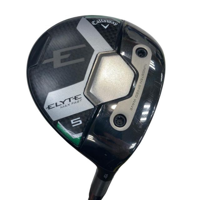 【中古】 キャロウェイ ELYTE MAX FAST 5W フェアウェイウッド FW LIN-Q GREEN 40 for CW(ELYTE FW) (フレックスR) メンズ 男性用 右利き 右用 Cランク ゴルフクラブ