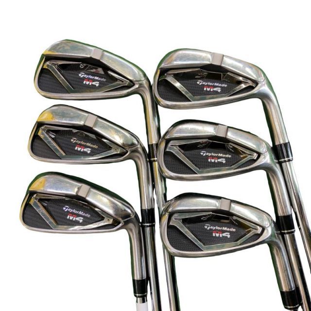 【中古】 テーラーメイド M4(2021) 6S アイアンセット IR KBS MAX (フレックスS) メンズ 男性用 右利き 右用 Cランク ゴルフクラブ