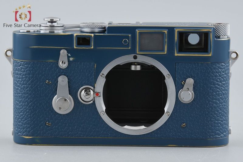 中古】Leica ライカ M3 ダブルストローク ブルーリペイント レンジ