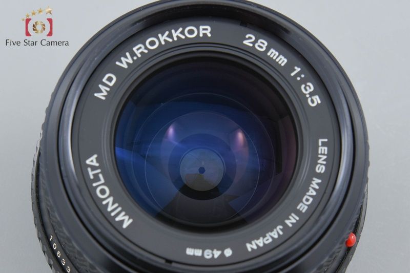 中古】MINOLTA ミノルタ MD W.ROKKOR 28mm f/3.5 - メルカリ 中古】MINOLTA ミノルタ MD W.ROKKOR 28mm f/3.5 - メルカリ