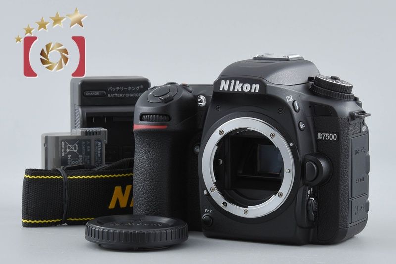 中古】Nikon ニコン D7500 デジタル一眼レフカメラ シャッター回数僅少