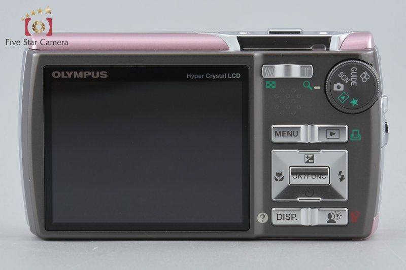 中古】OLYMPUS オリンパス μ830 シャイニーピンク コンパクトデジタル