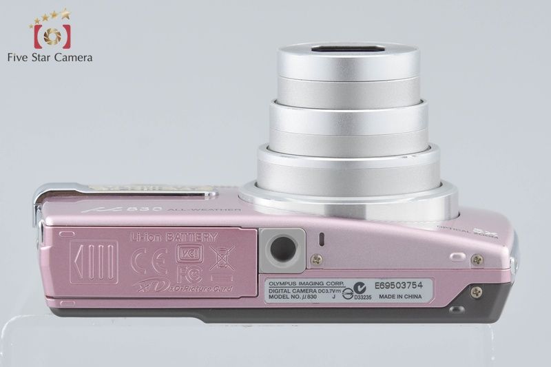 中古】OLYMPUS オリンパス μ830 シャイニーピンク コンパクトデジタル