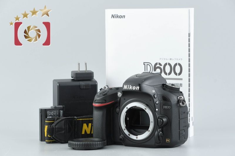 【中古】Nikon ニコン D600 デジタル一眼レフカメラ