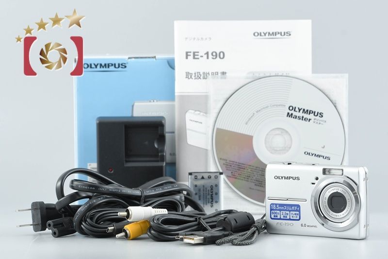 中古】OLYMPUS オリンパス CAMEDIA FE-190 コンパクトデジタルカメラ