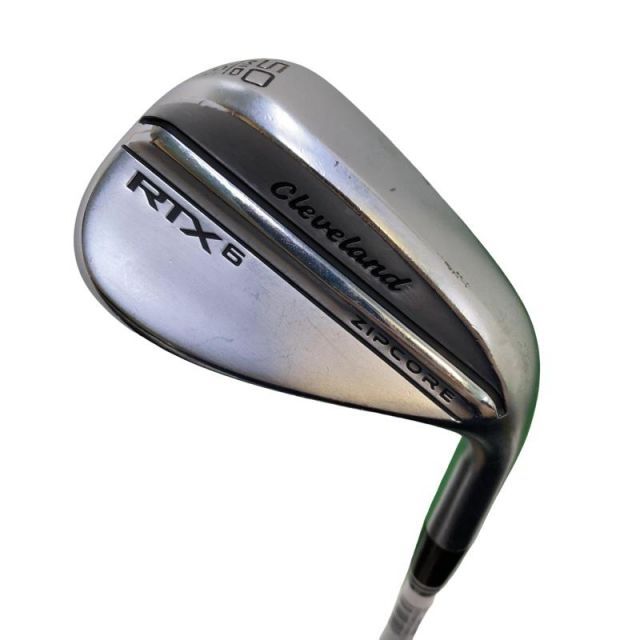 【中古】 クリーブランド Cleveland RTX-6 ZIPCORE ツアーサテン 50°/10° MID ウェッジ WG 純正特注シャフト (フレックスS) メンズ 男性用 右利き 右用 Cランク ゴルフクラブ