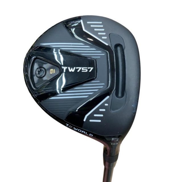 【中古】 本間ゴルフ TOUR WORLD TW757 5W フェアウェイウッド FW VIZARD for TW757(FW) (フレックスS) メンズ 男性用 右利き 右用 Cランク ゴルフクラブ