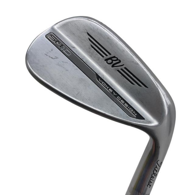 【中古】 タイトリスト VOKEY SPIN MILLED SM10 ツアークロム 52°/08°F ウェッジ WG BV 105 (フレックスその他) メンズ 男性用 右利き 右用 Cランク ゴルフクラブ