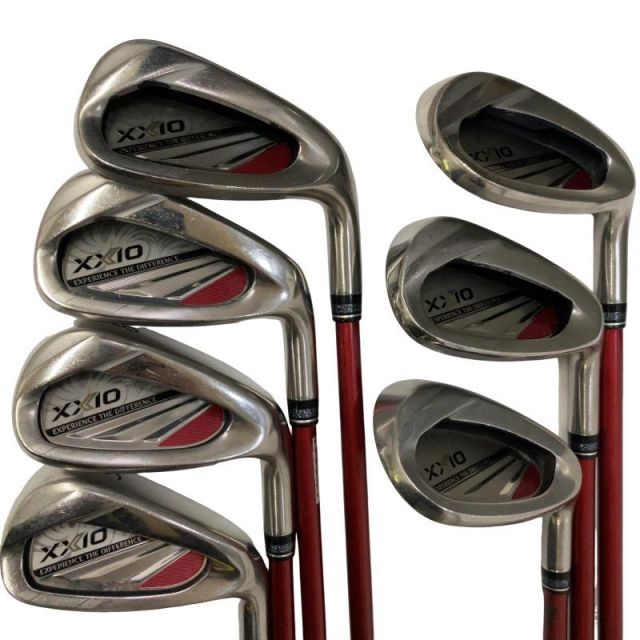 【中古】 ダンロップ XXIO(2020) 7S(レッド) アイアンセット IR XXIO MP1100(IR) レッド (フレックスR) メンズ 男性用 右利き 右用 Cランク ゴルフクラブ