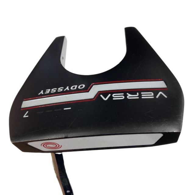 【中古】 オデッセイ VERSA #7 ブラック(ホリゾンタル) 34インチ パター PT スチール (フレックスその他) メンズ 男性用 右利き 右用 Dランク ゴルフクラブ