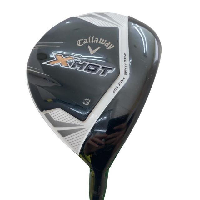 【中古】 キャロウェイ X HOT 3W フェアウェイウッド FW X HOT 55W(フェアウェイウッド) (フレックスSR) メンズ 男性用 右利き 右用 Cランク ゴルフクラブ