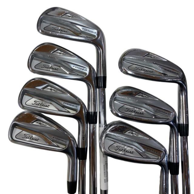 【中古】 タイトリスト Titleist AP2 718 8S アイアンセット IR AMT TOUR WHITE (フレックスS) メンズ 男性用 右利き 右用 Cランク ゴルフクラブ